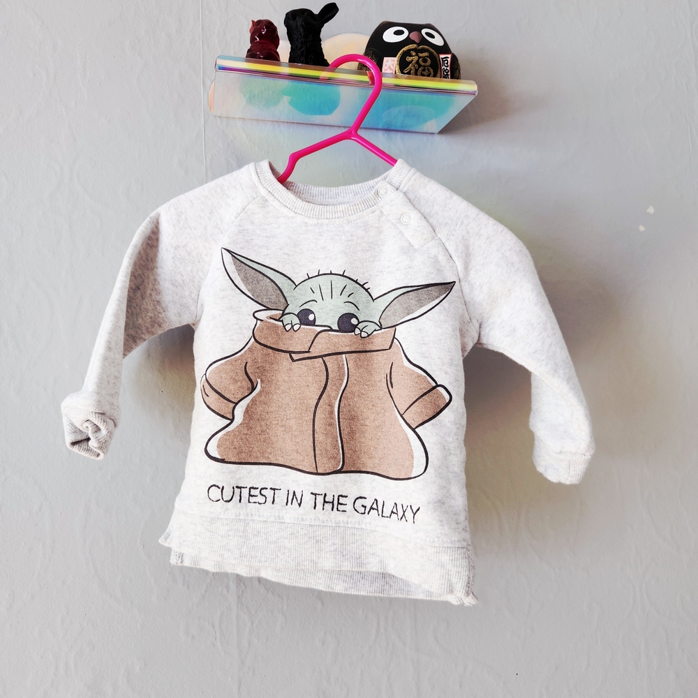 Star Wars 6-9m Light Grogu Sweatshirt